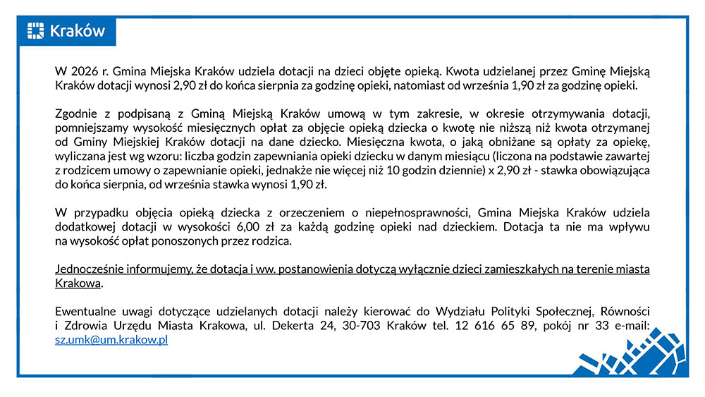 Krakow dofinansowanie 2026 1